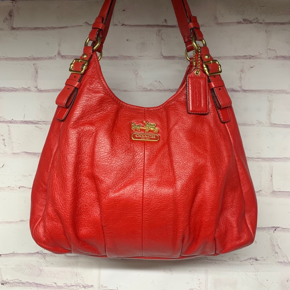 Coach Madison Leather Shoulder Bag 16503